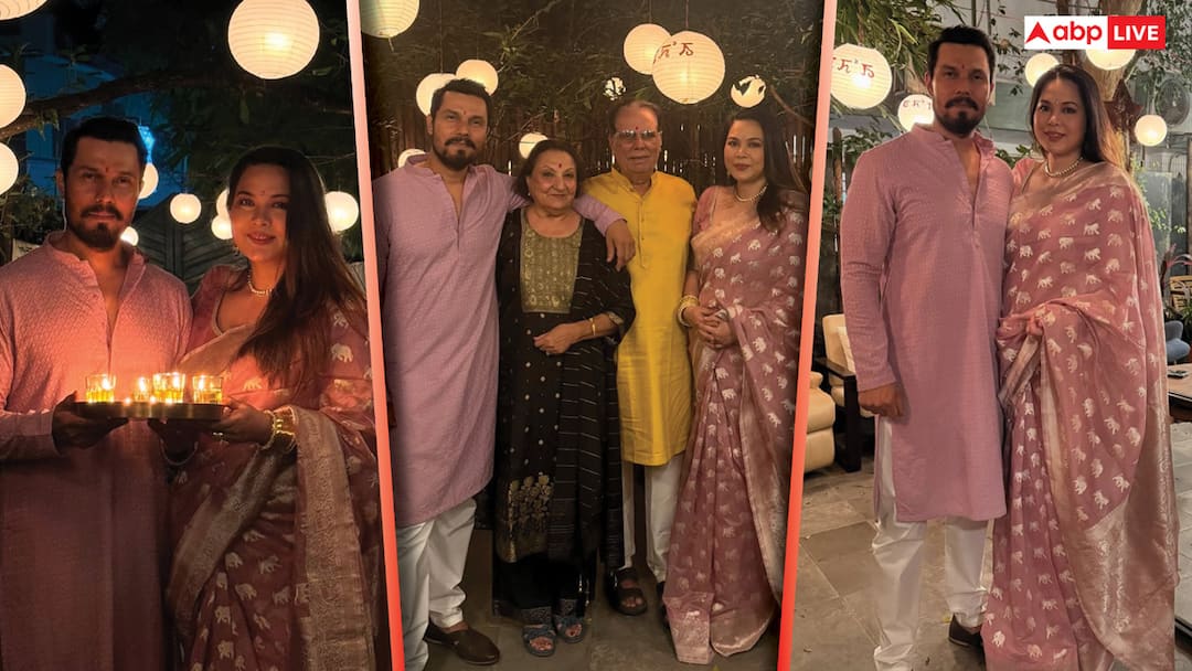 रणदीप हुड्डा ने पत्नी लिन लैशराम संग सेलिब्रेट की दिवाली, शेयर की खास फोटोज