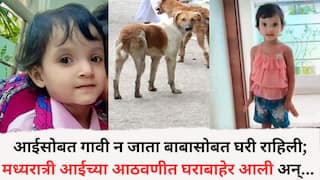 Jalna Dog Attack: आईसोबत गावी न जाता बाबासोबत घरी राहिली; मध्यरात्री आईच्या आठवणीत घराबाहेर आली अन् मोकाट कुत्र्यांनी चिमुकल्या परीच्या अंगाचे लचके तोडले