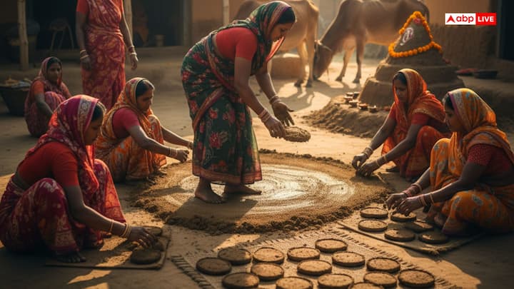 मान्यता है कि गोवर्धन पूजा के बाद आपको गोबर के कुछ हिस्से से घर के आंगन को लीपना चाहिए जिससे माता लक्ष्मी का आगमन सदैव बना रहता है और भगवान कृष्ण की कृपा भी हमेशा बनी रहती है. महिलाएं पूजा के बाद गोवर्धन से बचे हुए गोबर से कंडे तैयार कर सकती हैं और इसका इस्तेमाल घर के किसी भी काम के लिए इस्तेमाल किया जा सकता है. इन कंडों को आप सर्दियों में खाना बनाने के लिए भी इस्तेमाल में ला सकती हैं. इसे घर में जलाकर वातावरण को शुद्ध भी किया जा सकता है.