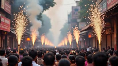 दिल्ली की दिवाली: हवा जहरीली और आवाजें बेकाबू, PM 2.5 का स्तर 675 के पार, साउंड लिमिट फेल