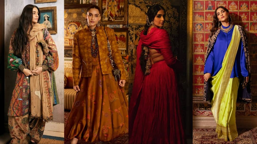 सोनम कपूर की 10 तस्वीरें: वेडिंग सीजन में स्टाइल के साथ चाहिए कंफर्ट तो एक्ट्रेस के इन लुक्स से लें इंस्पिरेशन