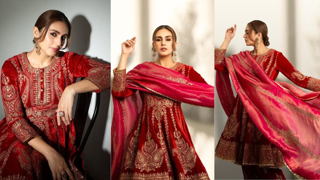 लाल जोड़ा पहन 'महारानी' बनीं हुमा कुरैशी, एक-एक तस्वीर देख कहेंगे- 'माशाल्लाह'