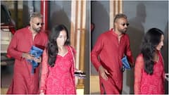 लाल कुर्ता, काला चश्मा और माहिका की भी रेड ड्रेस, हार्दिक ने गर्लफ्रेंड के साथ मनाई दिवाली; देखें वीडियो