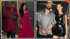 हार्दिक पांड्या ने गर्लफ्रेंड माहिका शर्मा संग मनाई दिवाली, लाल आउटफिट में किया ट्विनिंग