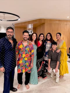 Diwali 2025: अजय देवगन ने दिवाली पर बेटे युग और वाइफ काजोल संग की ट्विनिंग, वत्सल-इशिता के साथ मनाया जश्न