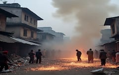 Air Pollution:અમદાવાદની હવા બની ઝેરી, એર પોલ્યુશન ગંભીર શ્રેણીમાં, ફટાકડાના કારણે વિઝિબિટી ડાઉન
