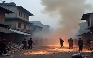 Air Pollution:અમદાવાદની હવા બની ઝેરી, એર પોલ્યુશન ગંભીર શ્રેણીમાં, ફટાકડાના કારણે વિઝિબિટી ડાઉન