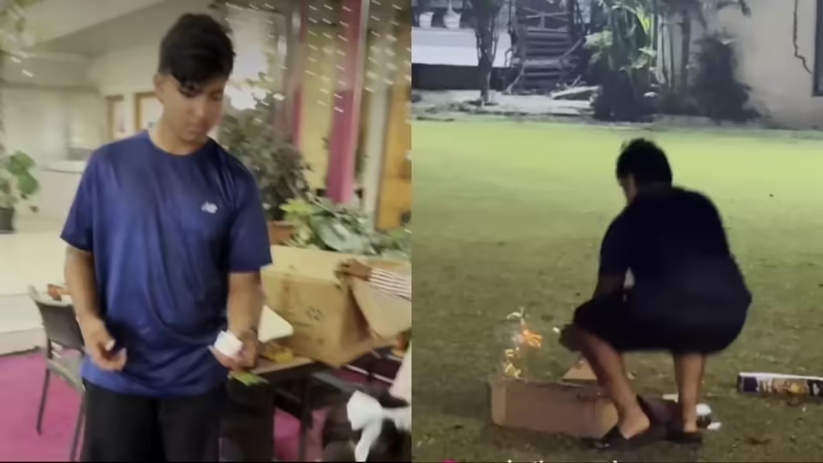 Diwali Celebration: वैभव सूर्यवंशी ने पटाखे फोड़ मचाया धूम धड़ाका, दिवाली सेलिब्रेशन का वीडियो हुआ वायरल