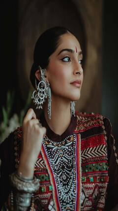 Sonam Kapoor Stuns In Boho-Chic Diwali Look