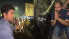 मेरठ: BJP मंत्री के नाम पर गुंडागर्दी, पुलिस के सामने कार सवार से रगड़वाई नाक