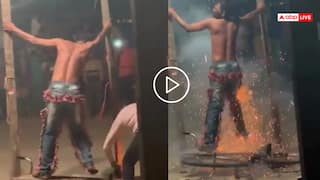 Video: ऐसे नमूने सिर्फ भारत में मिलते हैं! पैरों पर पटाखे की लड़ी बांध लगा दी आग, फिर जो हुआ...देखें वीडियो