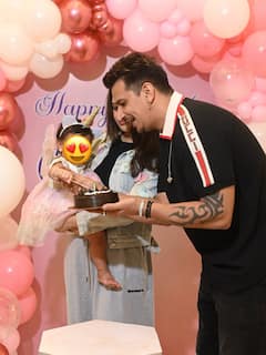 एक साल की हुई युविका-प्रिंस की लाडली बेटी एकलीन, कपल ने किया ग्रैंड सेलिब्रेशन, देखें तस्वीरें