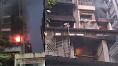 ऐन दिवाळीत आक्रित घडलं, कामोठ्यात भीषण आग, सगळे बाहेर पडले पण ते दोघेजण आतच अडकले अन्...