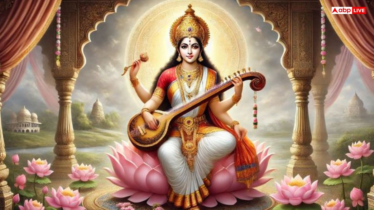 Goddess Saraswati Symbols: देवी सरस्वती के प्रतीकों में छिपा है जीवन का गहरा संदेश, जानें इस रहस्य को