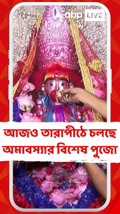 Kali Puja 2025: আজও তারাপীঠে চলছে অমাবস্য়ার বিশেষ পুজো, সকাল থেকে মন্দিরে ভক্তদের ঢল Kali Puja 2025: আজও তারাপীঠে চলছে অমাবস্য়ার বিশেষ পুজো, সকাল থেকে মন্দিরে ভক্তদের ঢল