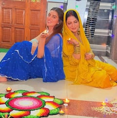 रवि किशन ने दीयों संग दिए पोज, पति के साथ कोजी हुईं मोनालिसा, आम्रपाली ने बनाई खास रंगोली