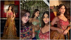 दिवाली पर फुलझड़ी बनीं सुहाना खान, बेस्टी अनन्या और नव्या संग दिए पोज, देखें तस्वीरें