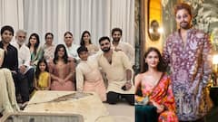 Allu Arjun Diwali Celebrations: అల్లు వారి కుటుంబంలో దీపావళి సందడి... ఫోటోలు షేర్ చేసిన బన్నీ వైఫ్ స్నేహ