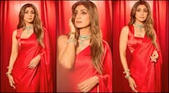 शिल्पा शेट्टी की 10 तस्वीरें, दिवाली पर लाल साड़ी पहन पटाखा बनीं एक्ट्रेस, फ्लॉन्ट किया मांग में लगा सिंदूर