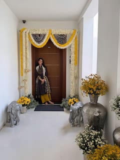 रूमर्ड बॉयफ्रेंड के साथ सामंथा रुथ प्रभु ने मनाया दिवाली का जश्न, ग्रीन सूट में गजब सुंदर दिखीं एक्ट्रेस