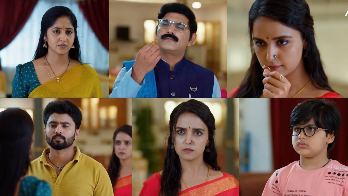 Ammayi garu Serial Today October 21st: అమ్మాయిగారు సీరియల్: కోమలి నిశ్చితార్థం రింగ్ తీసుకున్న రూప! కోమలి కొంగు చుట్టూ రాజు!