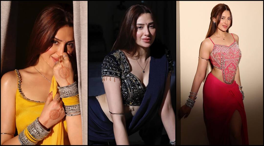 कभी बैकलेस सूट तो कभी साड़ी में दिखाई पतली कमर, माहिरा शर्मा के दिवाली लुक्स ने उड़ाए होश