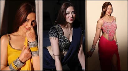 कभी बैकलेस सूट तो कभी साड़ी में दिखाई पतली कमर, माहिरा शर्मा के दिवाली लुक्स ने उड़ाए होश