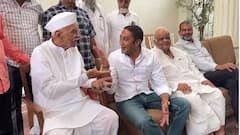 राजकारणा पलीकडे दिवाळीनिमित्त आमदार संदीप क्षीरसागर आणि विजयसिंह पंडितांची गळाभेट