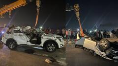 गोरखपुर-नेपाल फोरलेन पर भीषण हादसा, तीन गाड़ियां आपस में टकराई, 2 लोगों की मौत