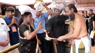 சபரிமலை: திரௌபதி முர்முவின் தரிசனம்! முதல் முறையாக நிகழ்ந்த அதிசயம்! பரபரப்புடன் கூடிய தரிசனம்!