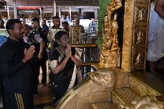 Droupadi Murmu Visits Sabarimala:  శబరిమల అయ్యప్ప స్వామిని దర్శించుకున్న రాష్ట్రపతి ద్రౌపది ముర్ము