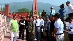 मंत्री गणेश जोशी ने सैन्य धाम का किया निरीक्षण, काम समय पर पूरा करने के दिए निर्देश