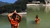 Foreigner Takes Holy Dip In Ganga Wearing Bikini; Viral Video Sparks Online Debate