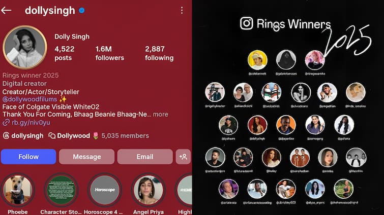 What Is The Golden Ring On Instagram That Dolly Singh Just Won? Everything You Need to Know