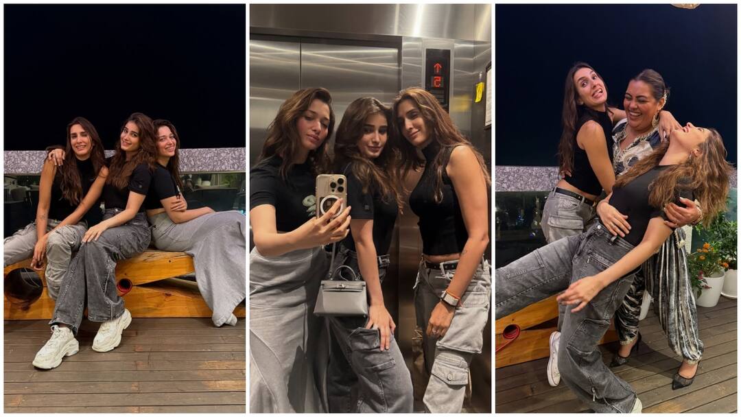 तमन्ना भाटिया और राशा थडानी का जबरदस्त ट्विनिंग लुक, फ्रेंडशिप और फैशन का परफेक्ट कॉम्बो छाया