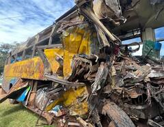 ਦਿਵਾਲੀ ਤੋਂ ਬਾਅਦ ਵਾਪਰਿਆ ਭਿਆਨਕ ਸੜਕ ਹਾਦਸਾ, ਬੱਸਾਂ ਅਤੇ ਗੱਡੀਆਂ ਵਿਚਾਲੇ ਹੋਈ ਟੱਕਰ, 63 ਲੋਕਾਂ ਦੀ ਮੌਤ; ਪਸਰ ਗਿਆ ਮਾਤਮ