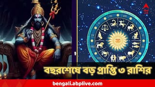 বছরশেষে হাতভরে টাকা, সমস্যা গায়েব, ৫ রাশির জন্য বোনাঞ্জা নিয়ে আসছেন শনি, আপনার রাশিও তালিকায়?