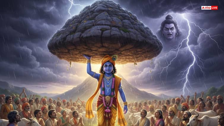 Govardhan Puja 2025: जब बाल कृष्ण ने तोड़ा इंद्र का अभिमान और सिखाया प्रकृति का महत्व