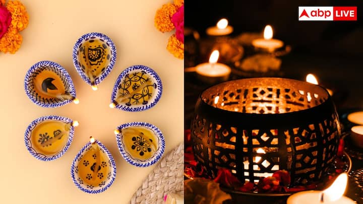छठ की सजावट के लिए आप दियों का इस्तेमाल कर सकते हैं. इस त्योहार पर आप भी अपने घर पर अलग-अलग तरह के रंग-बिरंगे दियें जलाकर रख सकते हैं. साथ ही, आप चाहें तो कैंडल्स जलाकर भी घर को छठ पूजा रेडी बना सकते हैं.