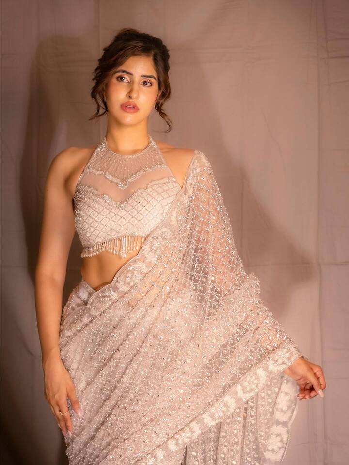 તાજેતરમાં, અભિનેત્રી સાક્ષી મલિકે ફરી એકવાર તેના લેટેસ્ટ ફોટોશૂટથી ઇન્ટરનેટ પર સનસનાટી મચાવી દીધી છે.