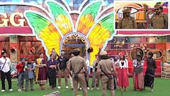 బిగ్‌బాస్ డే 46 రివ్యూ... మాస్ మాధురి టీం తుప్పాస్... సంజన సైలెన్సర్ టీం తోపు... హౌస్‌లోకి పోలీసుల ఎంట్రీ