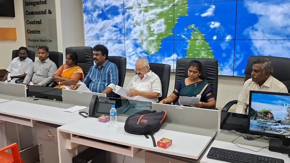 கட்டுப்பாட்டு அறை இலவச எண்: 1800 425 1100… மீட்புக்குழுக்கள் அமைப்பு: மேயர் சண்.ராமநாதன் அறிவிப்பு