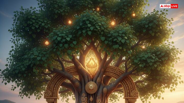 पौराणिक मान्‍यताओं के अनुसार, शनिदेव को पीपल से भी डर लगता है. इसलिए शनिवार को पीपल के पेड़ के नीचे सरसों के तेल का दीपक जलाने से शनिदेव प्रसन्‍न होते हैं. शास्‍त्रों में बताया गया है कि जो पिप्‍लाद मुनि का नाम जपेगा और पीपल की पूजा करेगा, उस पर शनिदशा का अधिक प्रभाव नहीं होगा.