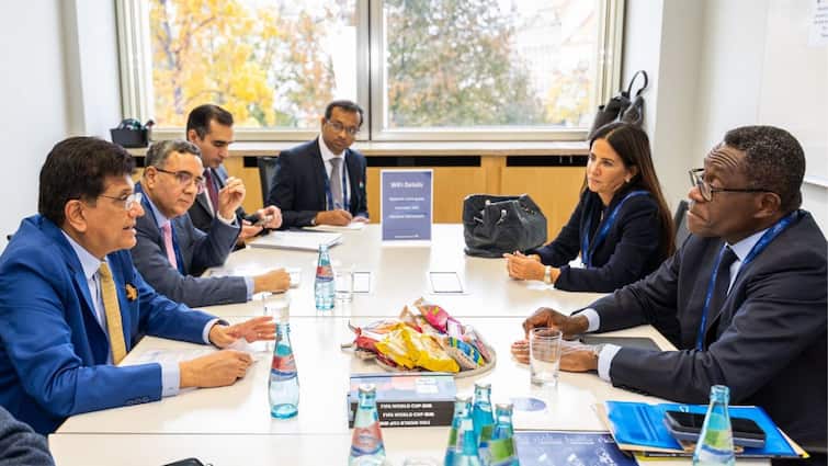 Piyush Goyal Pushes For Agreement, Courts Investment In Berlin At India-EU Trade Deal Piyush Goyal Pushes For Agreement, Courts Investment In Berlin At India-EU Trade Deal