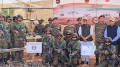 Indian Army Unveils ‘Bhairav Commandos’; Rajnath Singh Reviews Elite Force In Jaisalmer