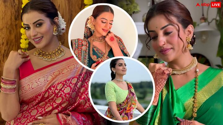 Chhath Puja 2025: छठ पूजा के लिए ट्रेडिशनल और खूबसूरत लुक पाने के लिए अक्षरा सिंह का ट्रेंडी साड़ी लुक बेहतरीन इंस्पिरेशन है. उनकी स्टाइलिश साड़ियां इस छठ पूजा के लिए परफेक्ट साबित हो सकती हैं.
