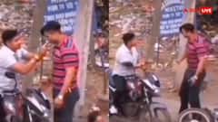 एक सुट्टे ने रोक दी ढिशुम-ढिशुम... सड़क पर होने जा रही थी वॉर, लेकिन...देखें वीडियो