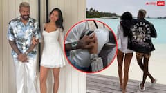 गर्लफ्रेंड महिका शर्मा संग हार्दिक पांड्या की वायरल तस्वीरें