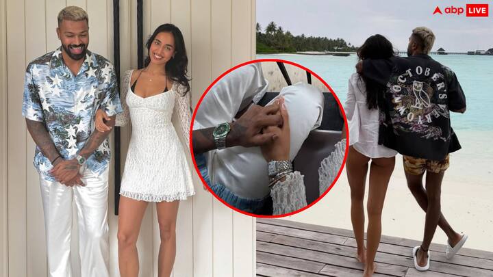 Hardik Pandya-Maheika Sharma: टीम इंडिया के स्टार खिलाड़ी हार्दिक पांड्या इन अपनी पर्सनल लाइफ को लेकर चर्चा में हैं. गर्लफ्रेंड महिका शर्मा संग उनकी वायरल तस्वीरों ने फैंस के बीच हलचल मचा दी है.