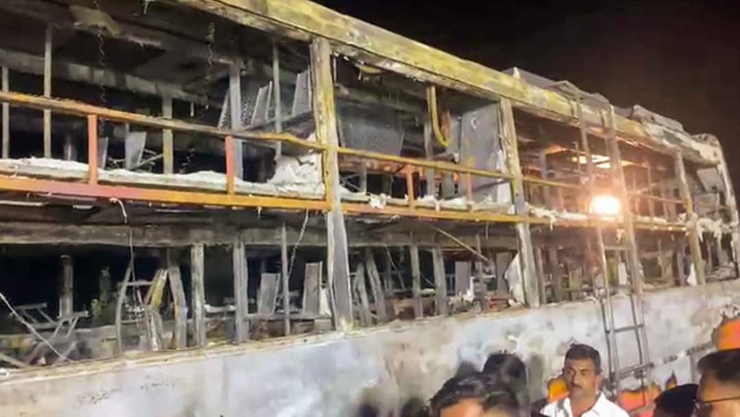 Forensic Report Confirms Faulty AC Wiring Behind Jaisalmer Bus Fire That Claimed 26 Lives Jaisalmer Bus Fire Tragedy Faulty AC Wiring Blamed for 26 Deaths Negligence Exposed Forensic Report Forensic Report Confirms Faulty AC Wiring Behind Jaisalmer Bus Fire That Claimed 26 Lives